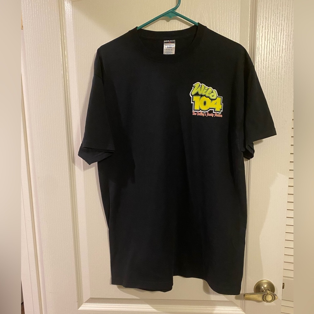 Tee Shirt Black XL 50/50 Cotton Polyester